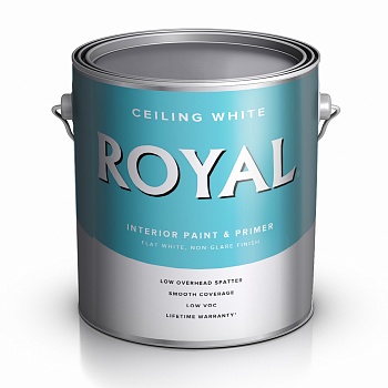Краска для потолка Ace Paint Royal Flat Ceiling White