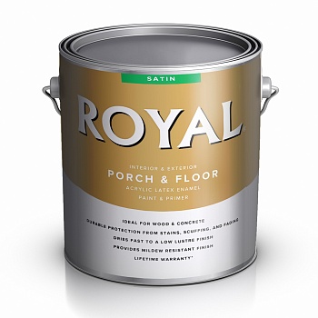 Royal Satin Latex Porch & Floor Enamel