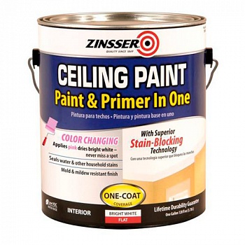 Краска для потолка Zinsser Ceiling Paint