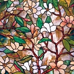 Витражная пленка Магнолия - Magnolia, 61х91см